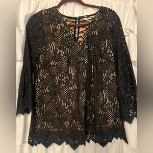 Entro lace blouse 3/4 sleeve